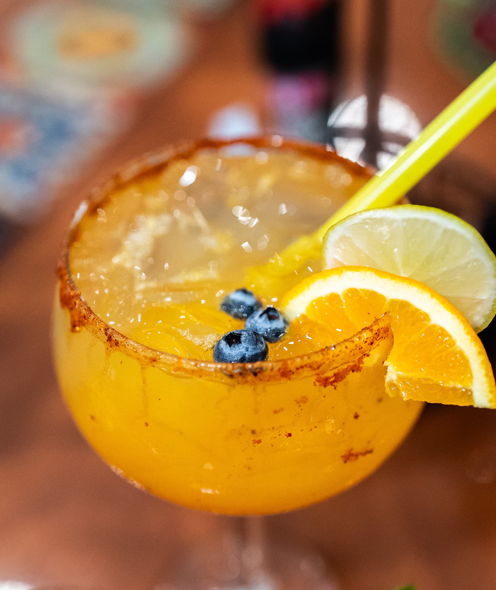 Spiced orange margarita