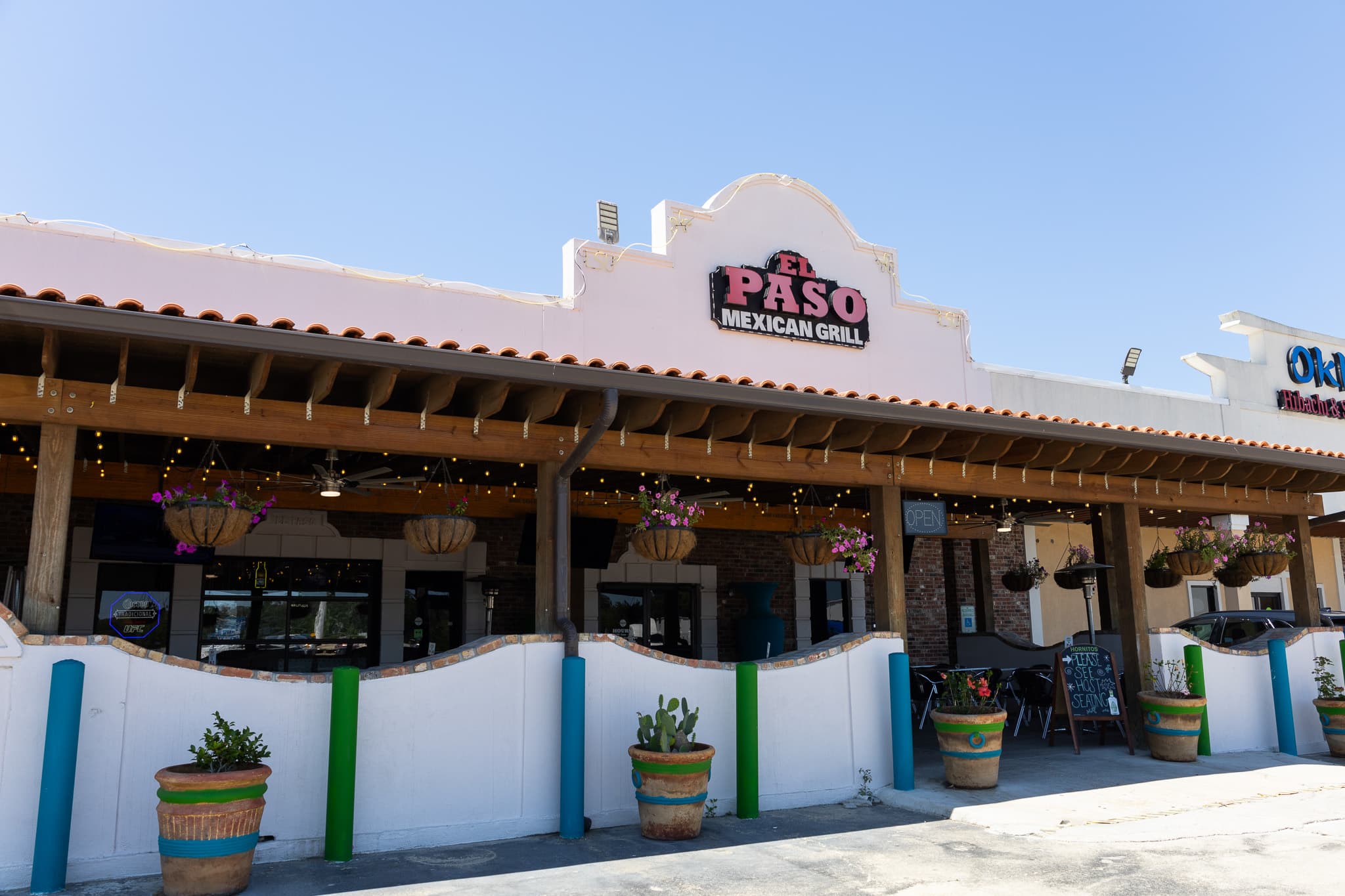 El Paso Mexican Grill storefront in Denham Springs